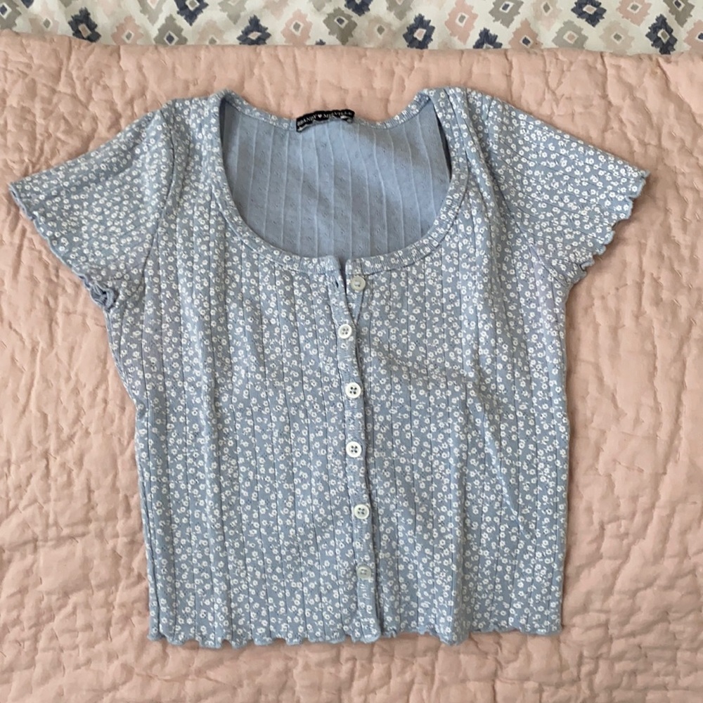 Blue brandy crop